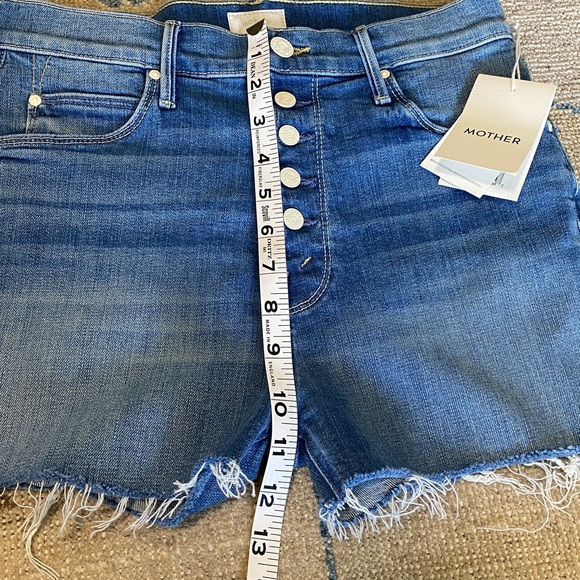 MOTHER The Pixie Dazzler Shorts Blowing Kisses sz 27 - Picture 12 of 14